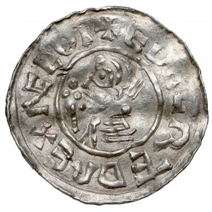 Anglia, Aethelred II (978–1016) Denar - crux type