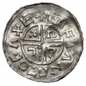 Anglia, Aethelred II (978–1016) Denar - crux type