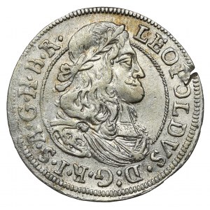 Austria, Leopold I, 3 krajcary 1674 Hall