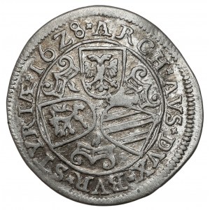 Austria, Ferdynand II, 3 krajcary 1628, Graz