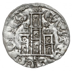 Spain, Kingdom of Castile and Leon, Alfonso XI (1312-1350) Dinero Cornado Leon