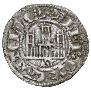 Spain, Kingdom of Castile and Leon, Alfonso X (1252-1284) Dinero prieto Seville