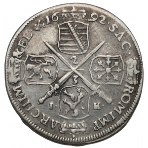 Saschen, Johann Georg IV, 2/3 taler (Gulden) 1692