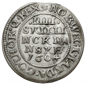 Denmark, Christian IV, 4 Skilling Dansk 1604