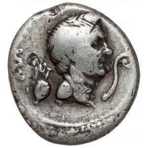 Pompejusz Sekstus (42-40 p.n.e.) Denar - rzadki