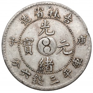 China, Kirin Province, 50 Fen year 37 (1900)
