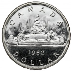 Canada, Elizabeth II, Dollar 1962