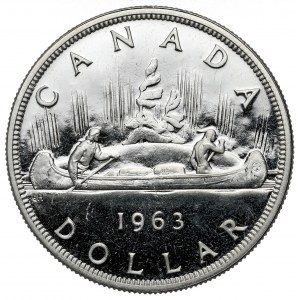 Canada, Elizabeth II, Dollar 1963