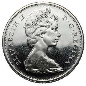 Canada, Elizabeth II, Dollar 1965