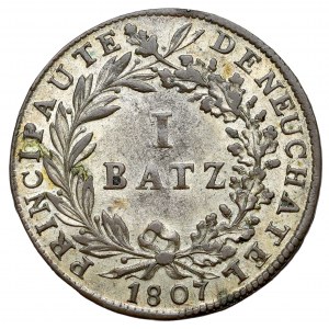 Switzerland, Neuchâtel, Alexandre Berthier, Batz 1807