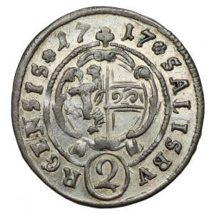 Bishopric of Salzburg, Franz Anton von Harrach, 2 Kreuzer 1717