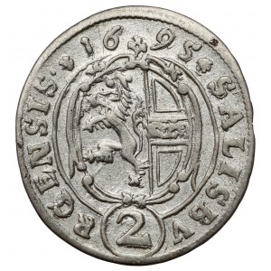 Bishopric of Salzburg, Johann Ernst von Thun, 2 Kreuzer 1695