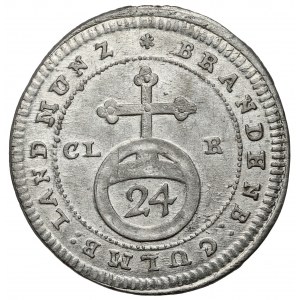 Brandenburg-Bayreuth, Friedrich, 1/24 taler 1753 CLR