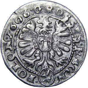 Zygmunt III Waza, grosz 1606, Kraków z ORDEREM, RZADKI