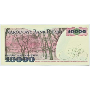 Polska, PRL, 10000 złotych 1988, seria BM, Warszawa, UNC