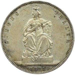 Niemcy, Prusy, Wilhelm I, talar 1871 A, Berlin