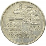 Polska, II RP, Sztandar 5 złotych 1930, Warszawa