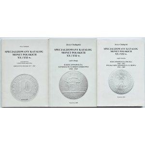 J. Chałupski, Specjalizowany katalog monet polskich XX i XXI wiek, 3 tomy, Sosnowiec 2008-2010