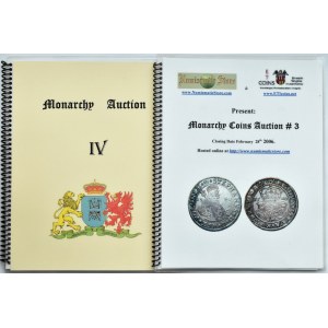 Numismaticstore - dwa katalogi aukcyjne 2006 - wiele polskich monet okresu królewskiego