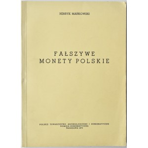 Henryk Mańkowski, Fałszywe monety polskie, Warszawa 1973