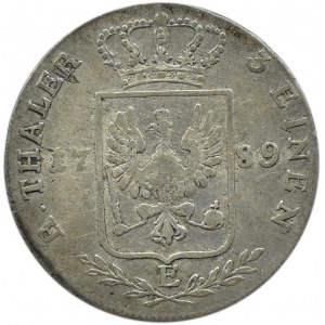 Niemcy, Prusy, Fryderyk Wilhelm, 1/3 talara 1789 E, Królewiec