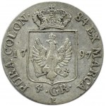 Niemcy, Prusy, 4 grosze (złotówka) 1797 E, Królewiec