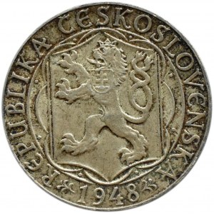 Czechosłowacja, 100 koron 1948, 600 lat Uniwersytetu Karola, UNC