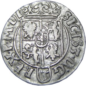 Zygmunt III Waza, półtorak 1627 półkozic, Bydgoszcz, BARDZO ŁADNY
