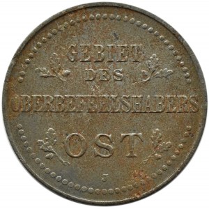 Królestwo Polskie, OST, 3 kopiejki 1916 J, Hamburg