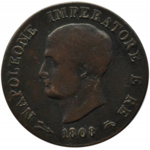 Włochy, Napoleon Bonaparte, soldo 1808 B, Bolonia