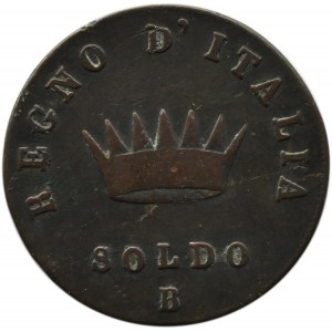 Włochy, Napoleon Bonaparte, soldo 1808 B, Bolonia