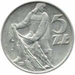 Polska, PRL, Rybak, 5 złotych 1971, Warszawa