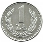 Polska, PRL, 1 złoty 1986, Warszawa, UNC