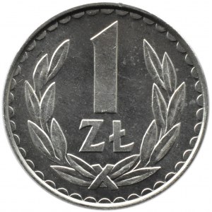 Polska, PRL, 1 złoty 1985, Warszawa, UNC