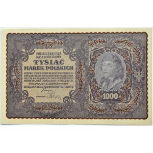 Polska, II RP, 1000 marek 1919, I serja J - typ 7