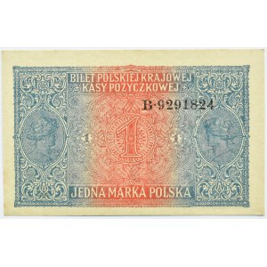 Polska, II RP, 1 marka 1916, Generał, seria B, UNC