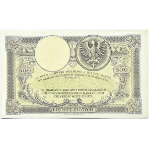 Polska, II RP, T. Kościuszko 500 złotych 1919, Londyn