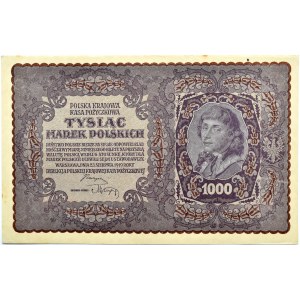 Polska, II RP, 1000 marek 1919, I serja BO - typ 7