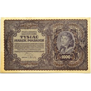 Polska, II RP, 1000 marek 1919, II serja BU - typ 4