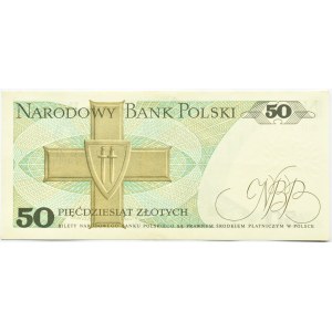 Polska, PRL, 50 złotych 1975, seria BU, Warszawa