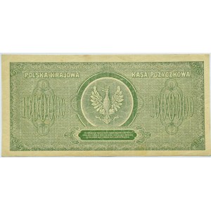 Polska, II RP, 1 milion marek 1923, seria D