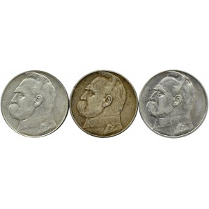 Polska, II RP, Józef Piłsudski, lot 10 złotych 1937, Warszawa