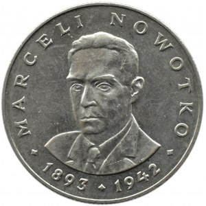 Polska, PRL, Marceli Nowotko, 20 złotych 1983, Warszawa, UNC