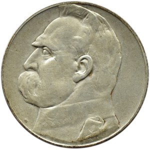 Polska, II RP, Józef Piłsudski, 5 złotych 1938, Warszawa