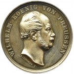 Niemcy, Prusy, Wilhelm I, medal Anerkennung des Fleisses, syg. F.Goetze, CUDNY!