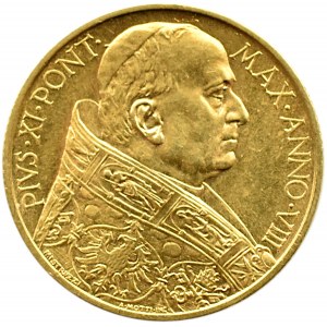 Watykan, Pius Xi, 100 lirów 1929, Rzym