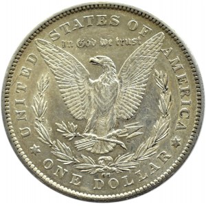 USA, Morgana, 1 dolar 1878 CC, Carson City, RZADKIE