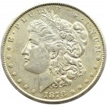 USA, Morgana, 1 dolar 1878 CC, Carson City, RZADKIE
