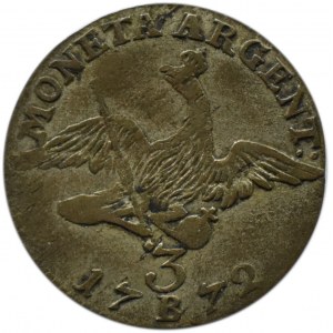 Niemcy, Prusy, Fryderyk, 3 grosze 1772 B, Wrocław