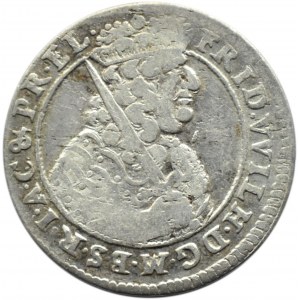 Niemcy, Prusy, Fryderyk III, ort 1686 BA, Królewiec